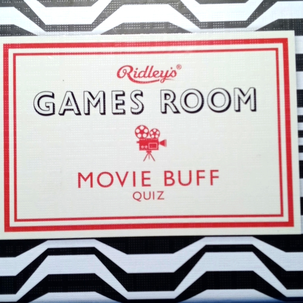 Movie trivia game by Ridley's